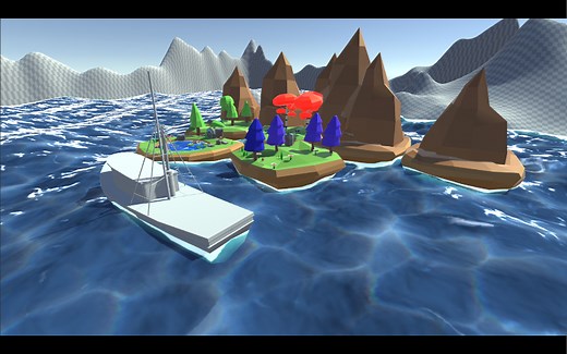 【Unity Shader】模拟各种风格的湖泊与海洋 1.0