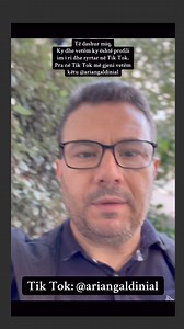 Tik Tok: @ariangaldinial | Arian Galdini