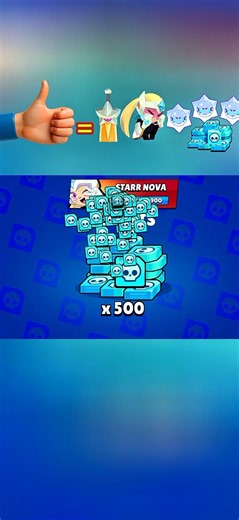 Starr Nova 500 Credits💥 Brawl Pass Legendary Chaos Drop #supercell #subs