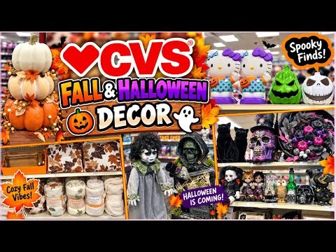CVS FALL AND HALLOWEEN DECOR 2026 SHOP WITH ME AT CVS
