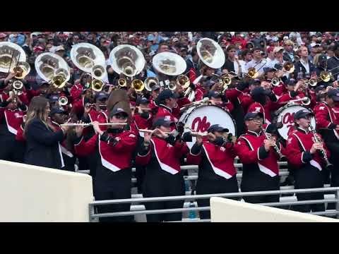 10-25-2025 In the stands with the Ole Miss Marching Band.