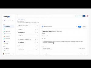 How to Build & Optimize Your Resume with Loubby AI