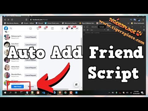 How to Automatically Add Multiple Friends on Facebook Using the Add Friend Request Script