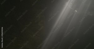 Sunrays Passing In Dark Tranquil Cave - Java, Indonesia