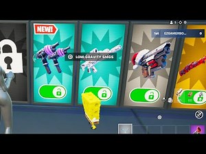 HOW TO UNLOCK THE LOW GRAVITY SMGS IN 1V1 WITH EVERY GUN!