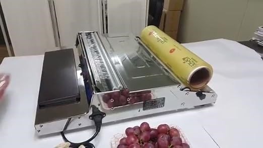 20 Inch \/ 500 mm Hand Wrapping Machine Film Wrapper for Food Packaging, MADE IN KOREA