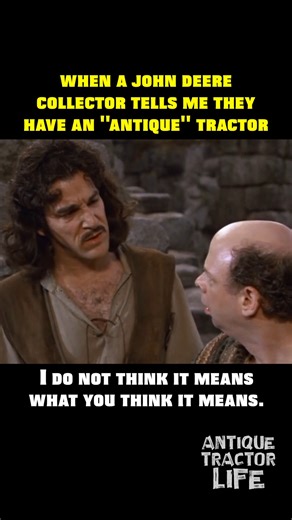 20K views · 134 reactions | I'll admit that if you own a 1923 or 24 John Deere Spoked Flywheel Model D then you can claim the title of antique. #antiquetractorlife #antiquetractor #tractor #tractors #diesel #dieselpower #farming #farmer #farmlife #johndeere #internationalharvester #gasengine #engine #princessbride #inconceivable | Antique Tractor Life | Facebook