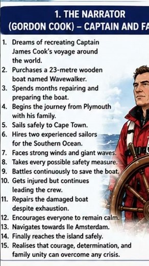 If we are not afraid to die...(Gordon cook-captain and father)- 11th class second lesson #cbse #rbse