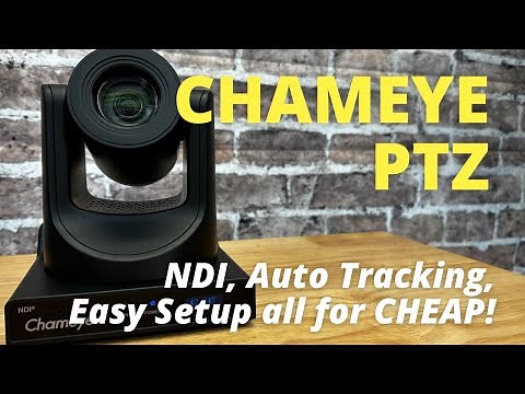 Chameye PTZ NDI Auto-Tracking Review