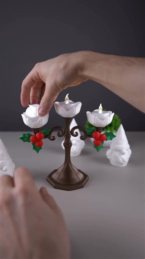 marsgizmo on Instagram: "3D Printing a Christmas Gnome LED Lamp 🎄✨ This 3D-printed LED table lamp from STLFLIX turned out amazing — the Gnomedelabra! This video is sponsored by @stlflix_ It comes with tested settings, presets, and clear assembly steps. Perfect holiday print for your table or living room. What Christmas design should I print next? #marsgizmo #3dprinting #stlflix #christmasdecor #ledlamp makersofinstagram"