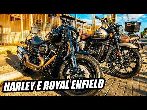 TROCAMOS A HARLEY PELA ROYAL ENFIELD