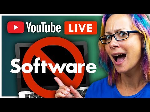 How to Go Live on YouTube from a Computer Without Software