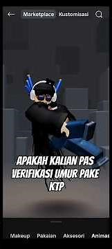 tutorial cara verifikasi umur tanpa KTP tanpa kontrol ortu #roblox #brookhave #robloxedit #tutorials