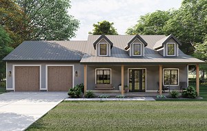 Southern Plan - 2,016 Square Feet, 2 Bedrooms, 2 Bathrooms | Floor Plan #963-00614 | America's Best House Plans