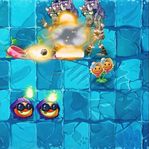 Plants Vs Zombies 2 - Fire Plants Vs Team Zombies - PvZ 2