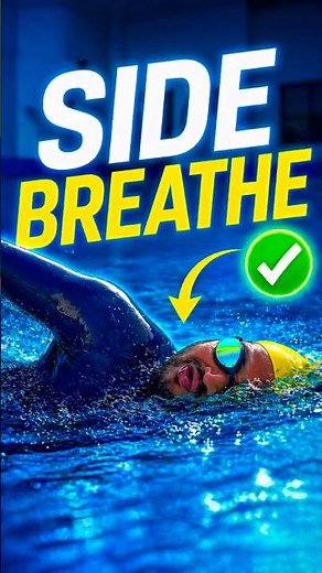 Fix Side Breathing FAST 😳 | 2 Drills That Work #shorts #swimtips