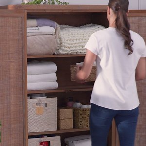 17K views · 98 reactions | Need a little inspo when it comes to keeping an organized space? https://qvc.co/organizedoptionsFB We're here to help! Spruce up your linen closet, pantry or really anywhere in your house with our organized options that'll have your home in tip-top shape in no time! Shop some of our fresh ideas for organizing, here! > https://qvc.co/organizedoptionsFB | QVC | Facebook