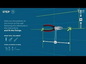 LED Mirror Installation video