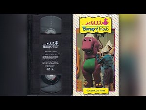Barney & Friends: (S1E14) Our Earth, Our Home [1992] - 1992 Time Life VHS Release
