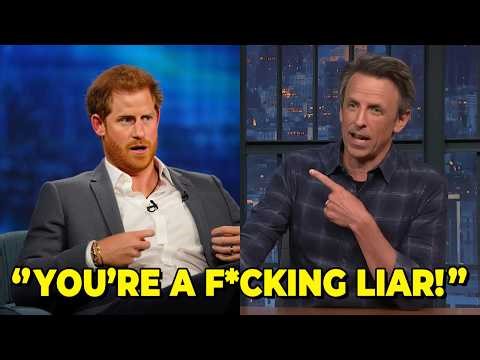 Prince Harry Kicked Off Seth Meyer’s Show After Heated Exchange