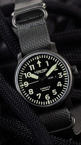 The Lüm-tec Combat B66 is a rugged pilot watch I love. #love