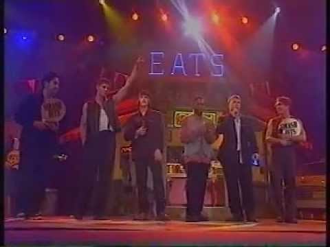 Take That on The Smash Hits Poll Winners Party 1993 - "Relight My Fire" & Best Group Award