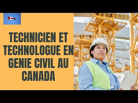 Le métier de Technologue et Technicien en Génie Civil @Alliancemeducation