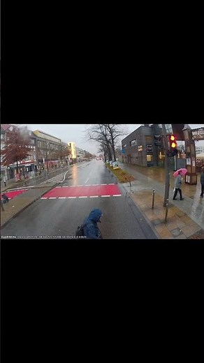 Immer auf den Verkehr achten