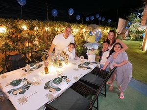 2.7M views · 128K reactions | Yesterday, we decided to give Gavin an intimate and simple birthday dinner here at home. Even if it was just us, he still enjoyed our little celebration. You're really so easy to please Gavin! We love you so much, our forever baby boy! ♥️ Papa, Mama Kendra and Scarlett | Team Kramer | Facebook