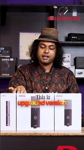 Upgrade your recording setup with premium AKG Condenser Microphones 🎙️✨