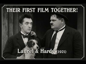 The Film That Started It All! Laurel & Hardy's FIRST Movie Together (1921) | NEW AI Score!