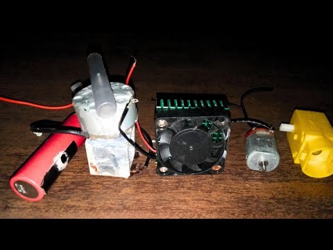 I Built a Fan Using Only a Small Motor