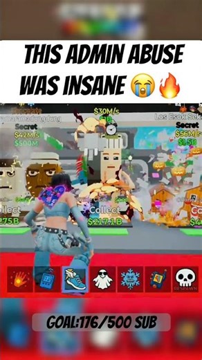 Best admin abuse ever or nah? 👀🔥#fortnite #stealabrainrot