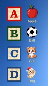 ABC Words Song A-G | Alphabet & Phonics