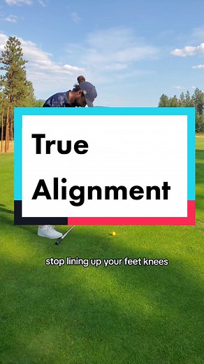 Let's talk true alignment Aiming your body at the target or