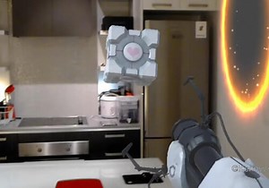 Portal on the HoloLens shows augmented reality's gaming potential