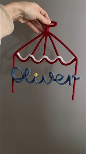 Personalized Circus Wall Decor for Kids Room | Nursery & Playroom Art