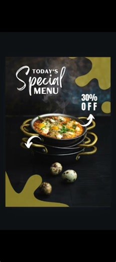 New food banner design Canva tutorial video