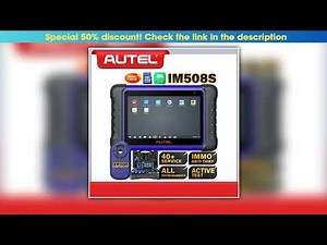 Autel MaxiIM IM508S XP400 PRO Car Key Programming Tool OBD2 Scanner AllinOne IMMO Key Programmer