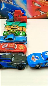 Cars, The King Pushed Jackson Storm, Lightning Mcqueen, Pixar Cars #cute #cars #disneycars