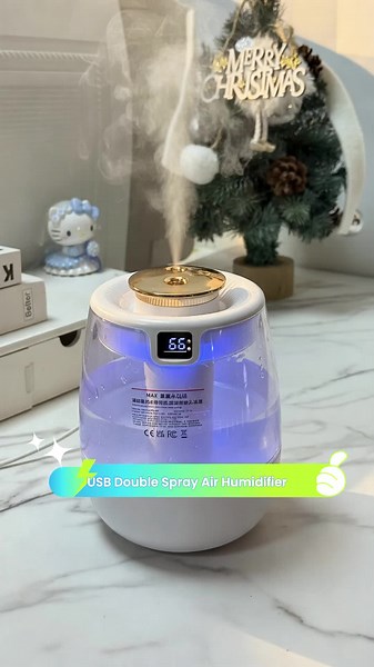 Multifunctional USB Air Humidifier for Home & Office