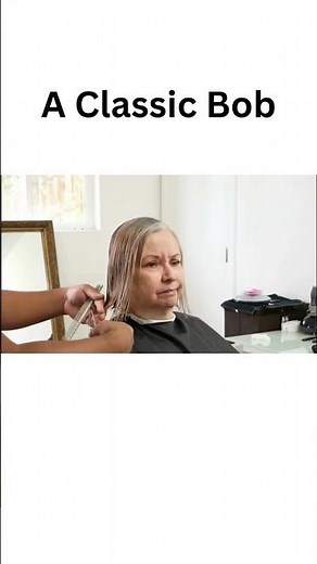 Classic Bob Haircut ✂️ | Step-by-Step Cutting Tutorial 💇‍♀️ #BobHaircut