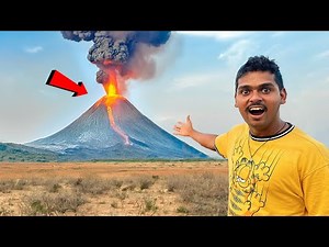Amazing Science experiment - Chemical Volcano Like Real 🔥🔥 Telugu Experiments Family