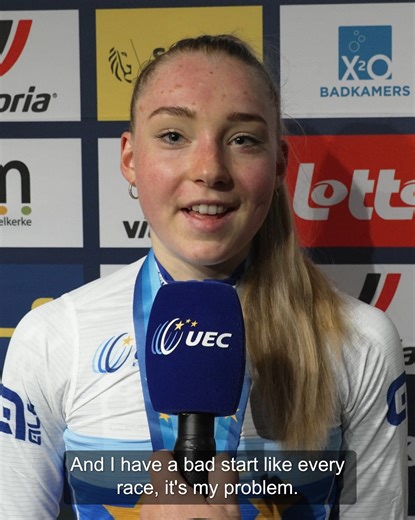 Barbora Bukovská 🥇 Women Juniors #EuroCross25 #cycling #cx #cyclocross #middelkerke #belgium | UEC - Union Européenne de Cyclisme