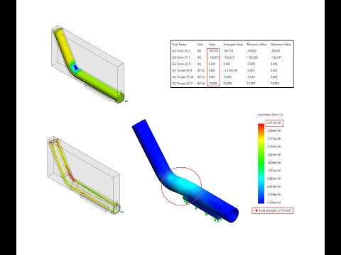 Combined Flow Simulation and Static Study in SolidWorks