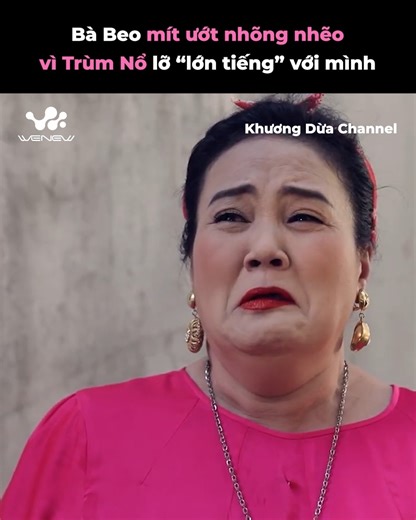 Bà Beo mít ướt nhõng nhẽo vì Trùm Nổ lỡ "lớn tiếng" với mình ------ 📌Nguồn: *Cảnh trong phim là giả và được trích bởi phim "Trùm Nổ" được bảo vệ và quản lý bởi MCV Network #WeNew #VietnganO2O #khuongdua #trumno | Việt Ngân O2O