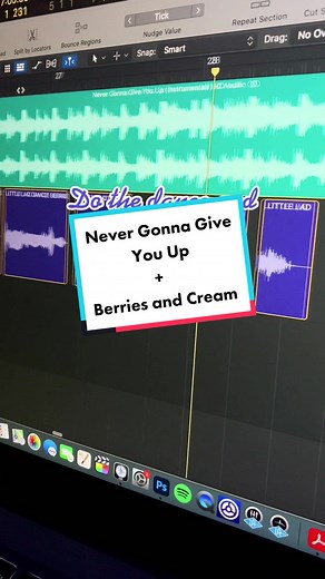 Reply to @giselleanayeli the deed is done #berriesandcream