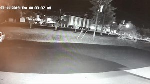 KFC EXPLOSION: Surveillance video from a nearby business captured the moment a KFC in Rockingham County exploded early Thursday morning. https://abc11.tv/2G5qyvO | ABC11 WTVD
