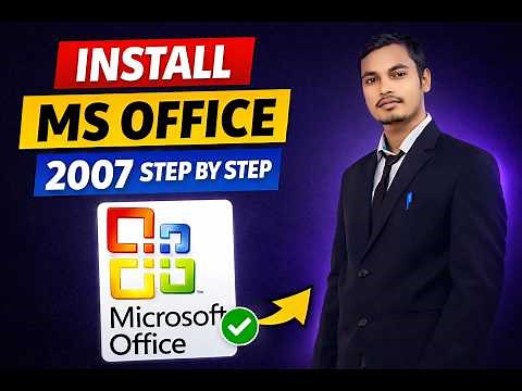 How to Install Microsoft Office 2007 Step by Step | Complete Installation Guide (2026) | 2007 instal