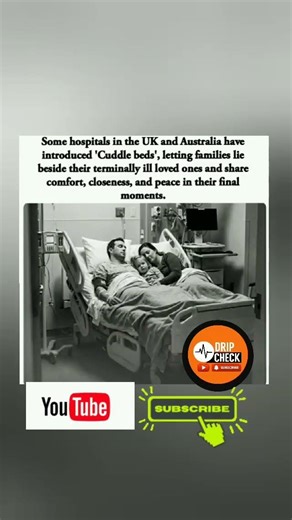 🛏️💔Some hospitals offer 'Cuddle Beds'for families to stay close to terminally ill loved ones#Shorts"